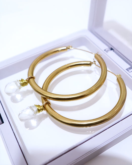 Pre order: Or d'O Earrings – Delicate Versatility