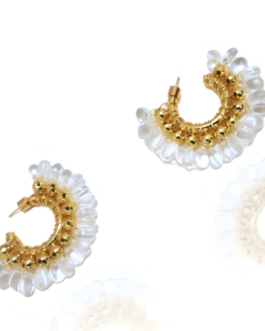 Pre Order: Lillies d'Or Earrings- Effortless Elegance with a Luxe Touch